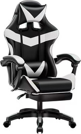BOBO Decor כיסא גיימרים אורטופדי עם הדום נשלף