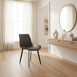 BOBO Decor סט 4 כסאות מרופדים ומעוצבים לפינת אוכל דגם רומא
