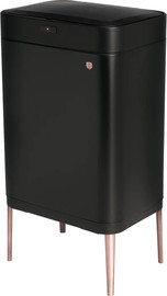 BOBO Decor פח אשפה אלקטרוני יוקרתי 60 ליטר צבע שחור