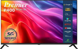 PREMIER טלוויזיה חכמה 42" PREMIER GOOGLE TV LED 42P400
