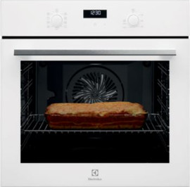 Electrolux תנור בנוי 71 ליטר דיגיטלי 8 תוכניות לבן Electrolux EOH6426V