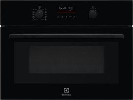 Electrolux מיקרוגל משולב גריל בנוי 45 ס"מ שחור Electrolux EVK6E46Z