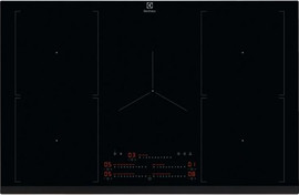 Electrolux כיריים 80 ס"מ אינדוקציה 2BRIDGE שחור Electrolux EIV84550