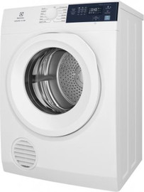 Electrolux מייבש כביסה קונדנסור 7.5 ק"ג דלת שקופה Electrolux EDV754H3WBM