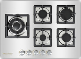 Peerless כיריים גז 5 להבות נירוסטה PEERLESS PRI-705 IX