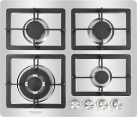 Peerless כיריים גז 4 להבות נירוסטה PEERLESS PRI-404 IX