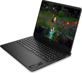 HP מחשב נייד HP OMEN 16-SLIM GAMING ULTRA 9 AI 285H דיסק 512SSD זיכרון 16GB ומסך 16" עם כרטיס מסך RTX 5060 8GB צבע שחור מרהיב , מקלדת RGB