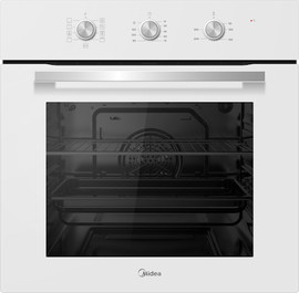 MIDEA תנור בנוי 65DME30004WH זכוכית לבנה 6782 MIDEA