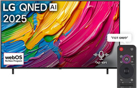 LG טלוויזיה "55 LG QNED SMART 55QNED80A6A