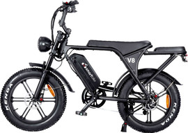 Smart Bike אופניים חשמליים  48V/15A סמארט שחור V8 smart bike
