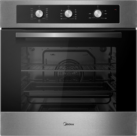 MIDEA תנור בנוי מכני 8 תוכניות 65DME30007SS  נירוסטה MIDEA 6780