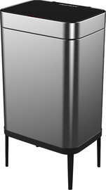Peerless פח אשפה 60 ליטר אלקטרוני PE-601 כסוף פירלס Peerless