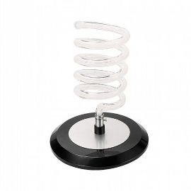 Cyclone מעמד שולחני לפן / מייבש שיער ספירלה שקופה