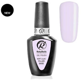 RobyNails ראבר בייס גומי בצבע לילך SOFT LILACH רוביניילס - באישור משרד הבריאות.