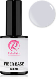 RobyNails פייבר בייס FIBER BASE מכיל סיבים לבנייה רוביניילס Robynails - קליר