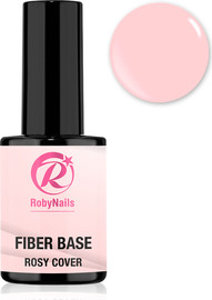 RobyNails פייבר בייס FIBER BASE מכיל סיבים לבנייה רוביניילס Robynails  רוזי קובר