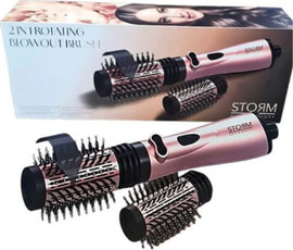 STORM מברשת מסתובבת חשמלית עם שני ראשים סטורם STORM – רוזגולד
