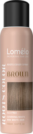 LOMELO ספריי צבע לכיסוי שורשים ושיער לבן LOMELO לומלו - צבע חום