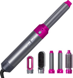 Cyclone מייבש שיער 5 ב-1 עם ראשים מתחלפים WARM AIR COMB