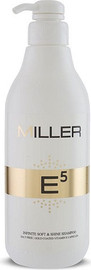Miller שמפו גולד מכיל קרטין לשיער יבש ופגום E5 ללא מלחים 1000 מל מילר MILLER