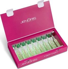 Jenoris אמפולות קרטין מקציפות לשיקום שיער 8 יח JENORIS ג'נוריס