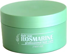 Rosmarine ווקס חזק לעיצוב ופיסול השיער ROSMARINE רוזמרין (אריזה ירוקה)