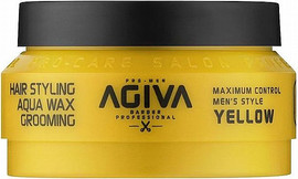 AGIVA ווקס גרומינג לשיער Agiva 04 YELLOW Aqua Wax Grooming 90mL אגיבה