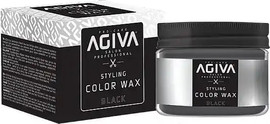 AGIVA ווקס צובע זמני בצבע שחור Agiva אגיבה Wax Black 120ml