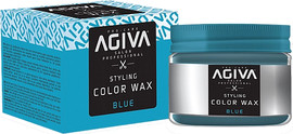 AGIVA ווקס צובע זמני בצבע כחול Agiva אגיבה Wax BLUE 120ml