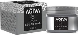 AGIVA ווקס צובע זמני בצבע אפור Agiva אגיבה Wax GREY 120ml