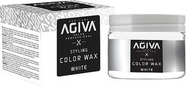 AGIVA ווקס צובע זמני בצבע לבן Agiva אגיבה Wax WHITE 120ml