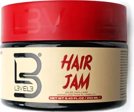 LEVEL3 ג'ל לעיצוב תלתלים קפיציים Hair Braiding Jam 250ML | לבל LEVEL 3