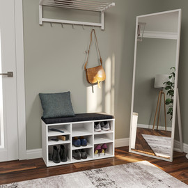 Geva Design שידת כניסה מעוצבת לנעליים דגם פולאריס