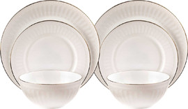 Food Appeal סט אוכל 36 חלקים GOLD SHELL