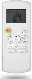 Dealbuy שלט תואם למזגן אלקטרה/מידאה-תואם RG57B/BGEF, RG57A4/BGEF, RG57A7/BGEF, RG57A6/BGEF,