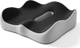 Dealbuy כרית ישיבה ארגונומית ואורתופדית  Memory Foam – הקלה על לחץ בעצם הזנב ובגב | DealBuy