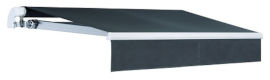 Giardino סוכך ידני 3*3.95 מטר אפור                      