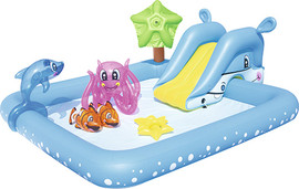 BESTWAY בריכה מתנפחת לילדים עולם המים BESTWAY דגם 53052