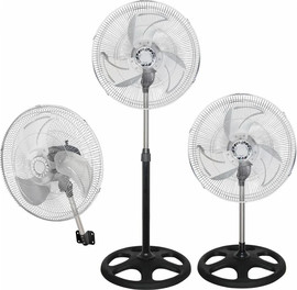 HOME מאוורר עמוד תעשייתי 3ב–1 בגודל 18'' דגם AEFS-1818 של HOME