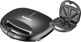 TELEFUNKEN טוסטר לחיצה שחור 2 פרוסות משולשים דגם TST-059 של טלפונקן
