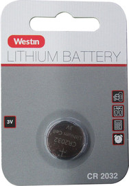 Westin סוללה כפתור WESTIN CR2032