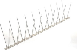 Cortico 50 יחידות דוקרן להרחקת יונים מנירוסטה - בסיס פוליקרבונט + 2 יח' דבק סיליקון + אקדח דבק תואם