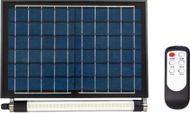 Nisko תאורה סולארית RADAR 100W IP65 עם חיישן אור קר