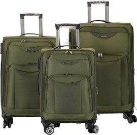Swiss Bag סט 3 מזוודות בד דגם LUGGAGE CASES 1633