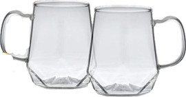 Be Unique סט 6 מאגים מעוצבים DreamChef עשוי זכוכית 300ml