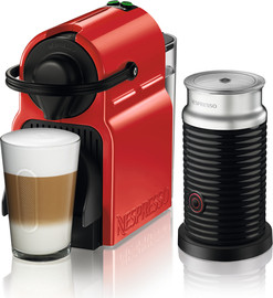 נספרסו מכונת אספרסו כולל מקציף Nespresso נספרסו Inissia C40R (מהדורה קלאסית)