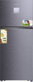 AIWA מקרר מקפיא עליון 416 ליטר Aiwa איווה NF4900 אפור אלגנט