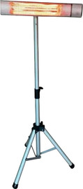 Havaya תנור חימום אינפרא אדום כולל סטנד Havaya 2000W החוויה אבי שושן Space נירוסטה כולל סטנד
