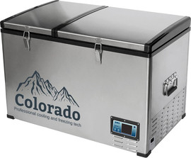Colorado מקרר/מקפיא לרכב 125 ליטר כולל 2 תאים Colorado קולוראדו CMP125