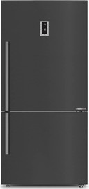 Blomberg מקרר מקפיא תחתון - 580 ליטר Blomberg בלומברג KND3968EXBRP נירוסטה מושחרת